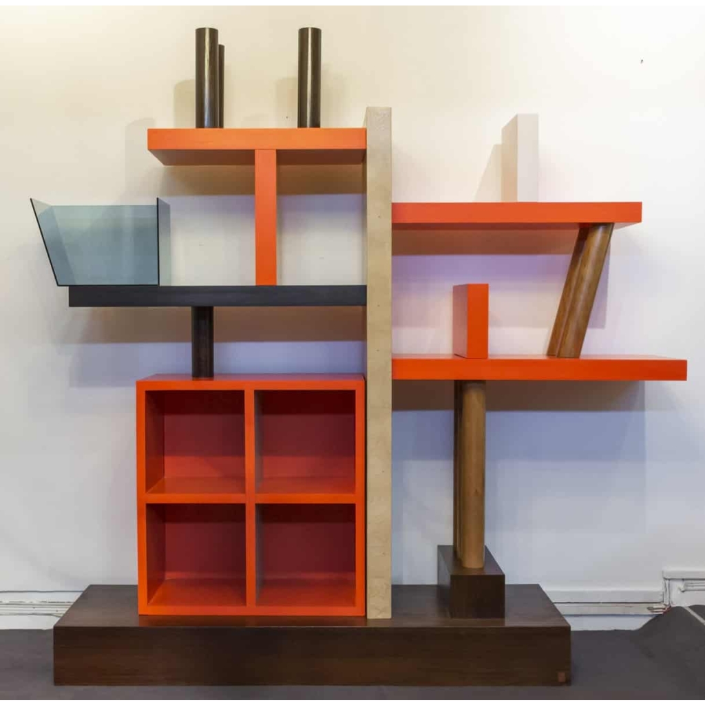 Bibliothèque Liana pour Meccani 1993 par Ettore Sottsass Jr (1917-2007) | Biron ||||