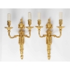 Paire d’appliques de style Louis XVI. | Biron |||||