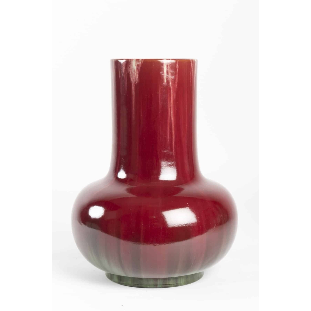Vase en céramique par Clément Massier (1845-1917) | Biron ||||||