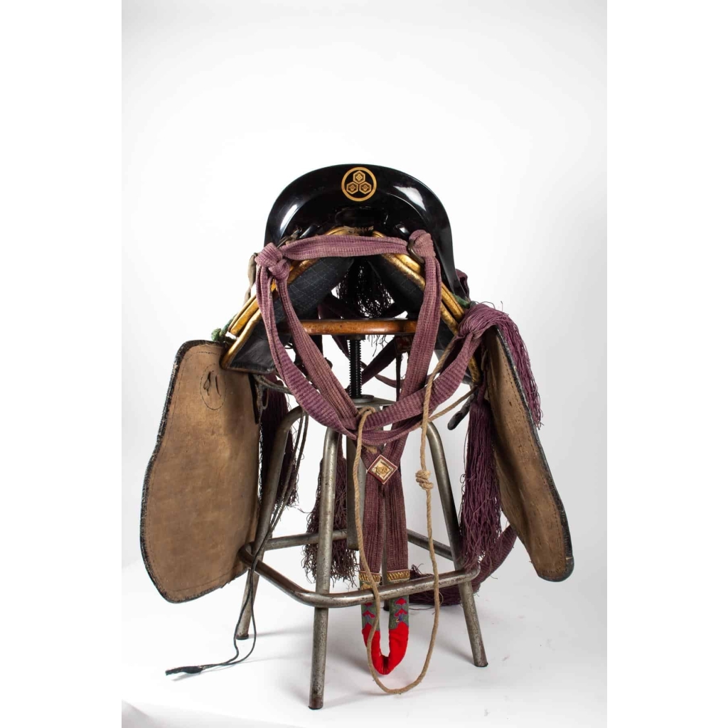 Selle de cheval de l’époque Edo (Kura ou Yamato gura) complète | Biron Selle de cheval de l’époque Edo (Kura ou Yamato gura) complète