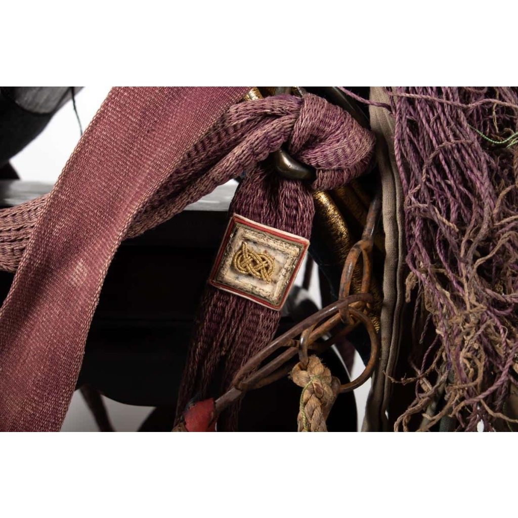 Selle de cheval de l’époque Edo (Kura ou Yamato gura) complète | Biron Selle de cheval de l’époque Edo (Kura ou Yamato gura) complète