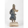 Sculpture polychrome Conquistador Espagne 18e siècle | Biron Sculpture polychrome Conquistador Espagne 18e siècle