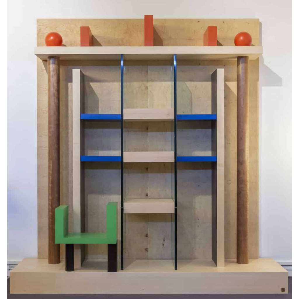 Bibliothèque Naomi pour Meccani 1993 par Ettore Sottsass Jr (1917-2007) | Biron ||||||