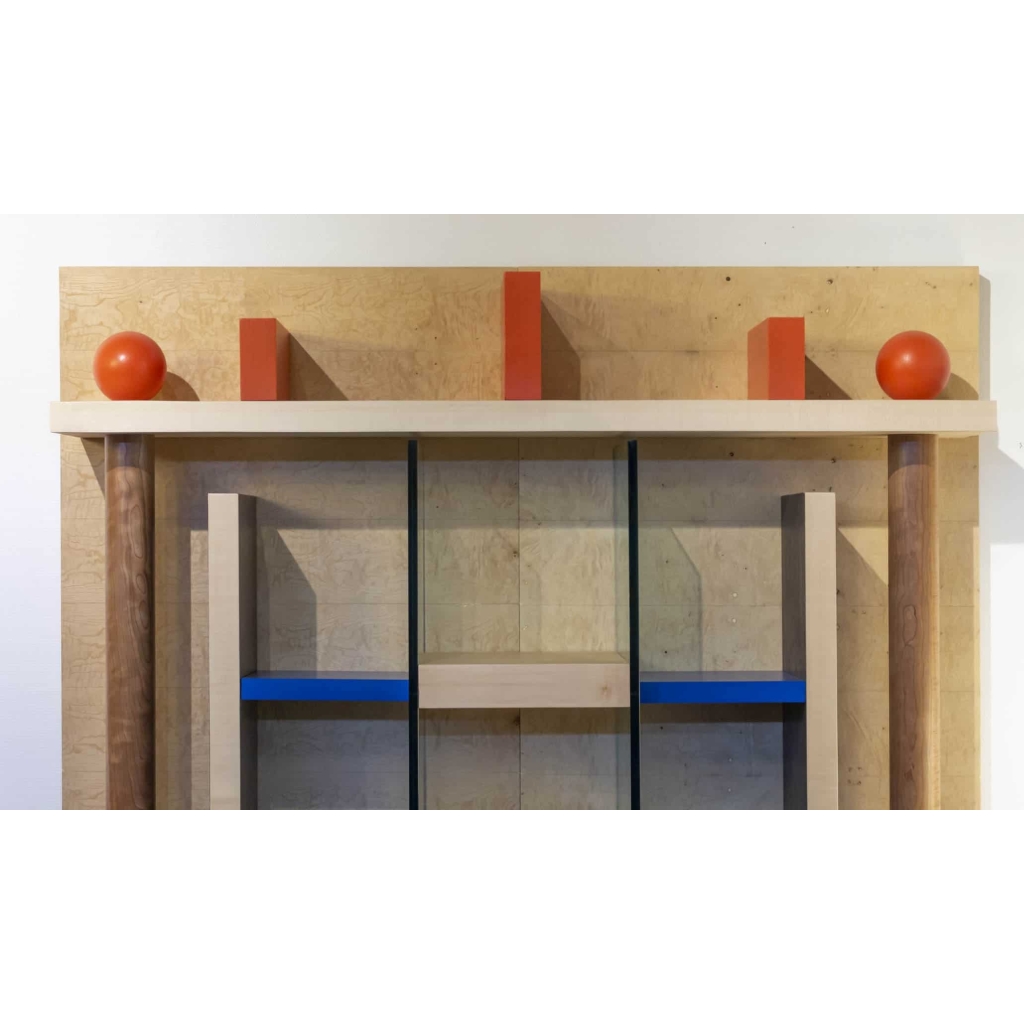 Bibliothèque Naomi pour Meccani 1993 par Ettore Sottsass Jr (1917-2007) | Biron Bibliothèque Naomi pour Meccani 1993 par Ettore Sottsass Jr (1917-2007)