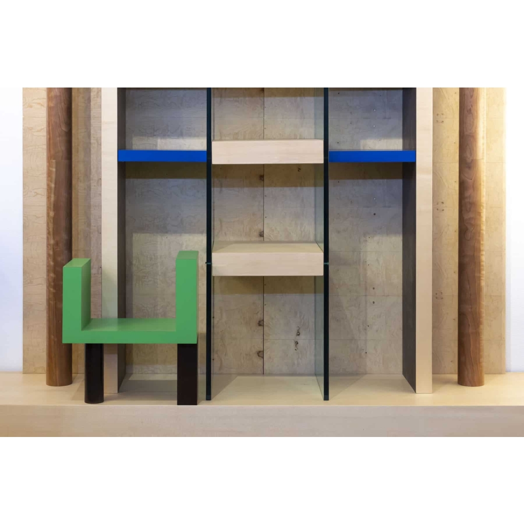 Bibliothèque Naomi pour Meccani 1993 par Ettore Sottsass Jr (1917-2007) | Biron Bibliothèque Naomi pour Meccani 1993 par Ettore Sottsass Jr (1917-2007)