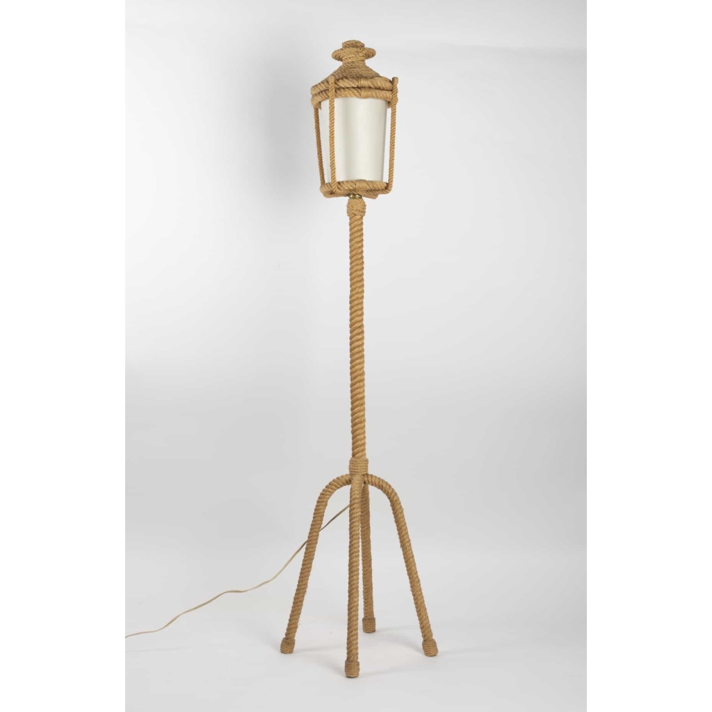 Lampadaire lanterne Audoux-Minet 1960 | Biron ||||||||