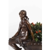 Bronze « Le puit qui parle » signé P MENGIN 1900 | Biron Bronze "Le puit qui parle" signé P MENGIN 1900