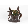 Bronze « Le puit qui parle » signé P MENGIN 1900 | Biron Bronze "Le puit qui parle" signé P MENGIN 1900