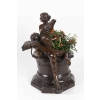 Bronze « Le puit qui parle » signé P MENGIN 1900 | Biron Bronze "Le puit qui parle" signé P MENGIN 1900