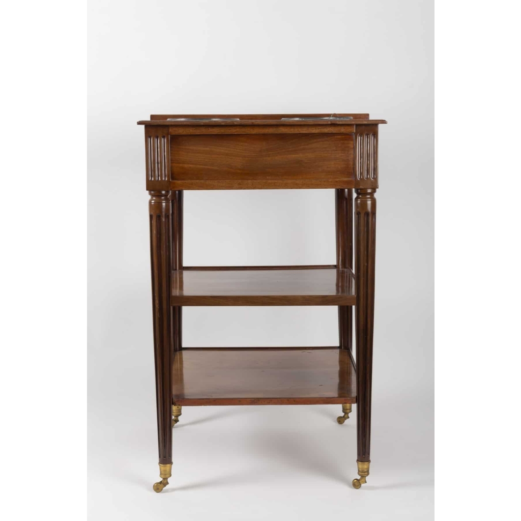Rafraichissoir en acajou Louis XVI estampille de J A ARTZ XVIIIe siècle | Biron Rafraichissoir en acajou Louis XVI estampille de J A ARTZ XVIIIe siècle