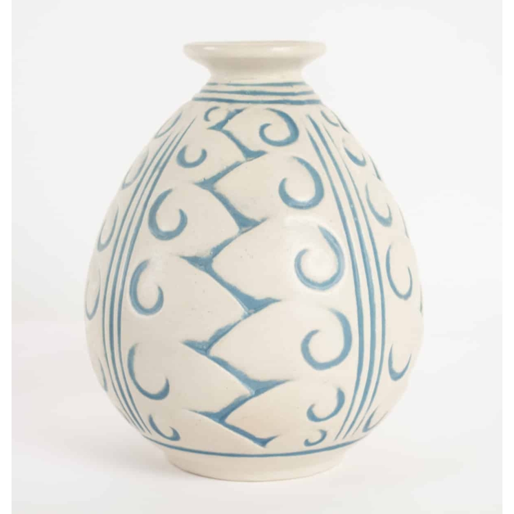 Vase en céramique signé Joseph Mougin | Biron |||||