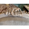 Paire de grands fauteuils de style Louis XVI.
