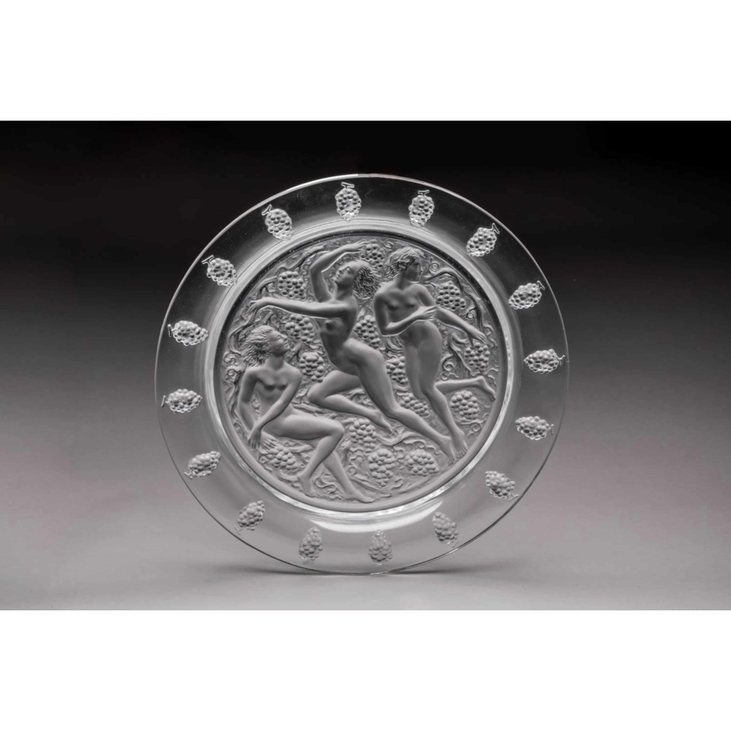 Lalique France :Plat « Côte d ‘Or » | Biron |