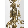 Lustre en bronze doré à 6 lumières époque Napoléon III | Biron Lustre en bronze doré à 6 lumières époque Napoléon III