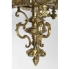Lustre en bronze doré à 6 lumières époque Napoléon III | Biron Lustre en bronze doré à 6 lumières époque Napoléon III