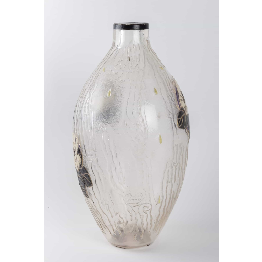 Vase aux pivoines DELATTE Nancy