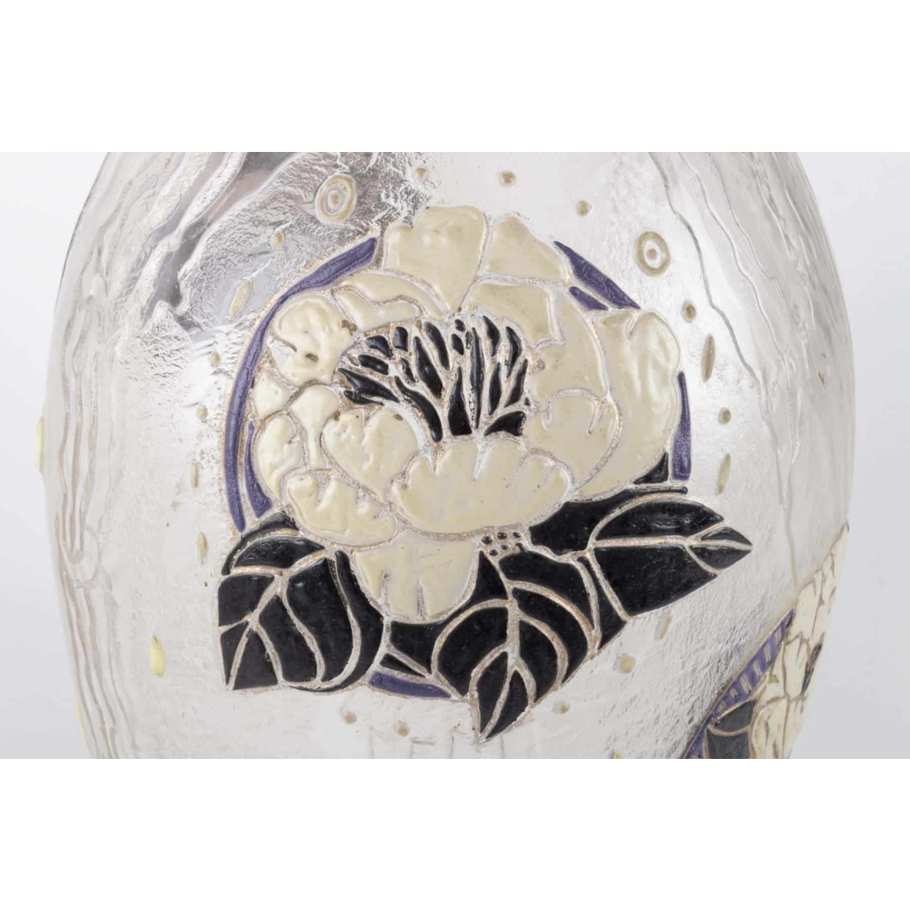 Vase aux pivoines DELATTE Nancy