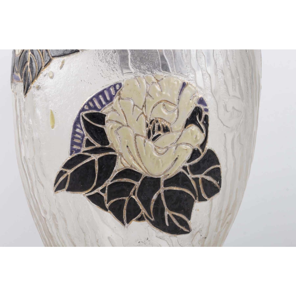 Vase aux pivoines DELATTE Nancy
