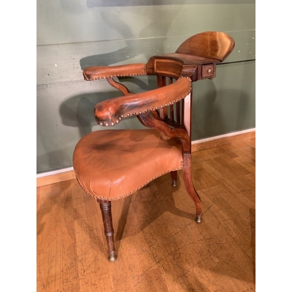 Coq Fighting Chair. Début XIXème. | Biron Coq Fighting Chair. Début XIXème.