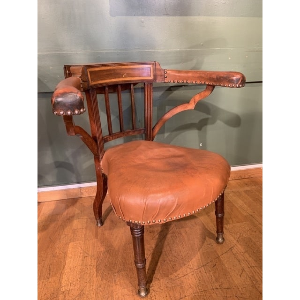Coq Fighting Chair. Début XIXème. | Biron Coq Fighting Chair. Début XIXème.