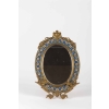 Miroir en émail cloisonné et bronze fin 19e siècle | Biron |||||||