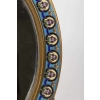 Miroir en émail cloisonné et bronze fin 19e siècle | Biron Miroir en émail cloisonné et bronze fin 19e siècle