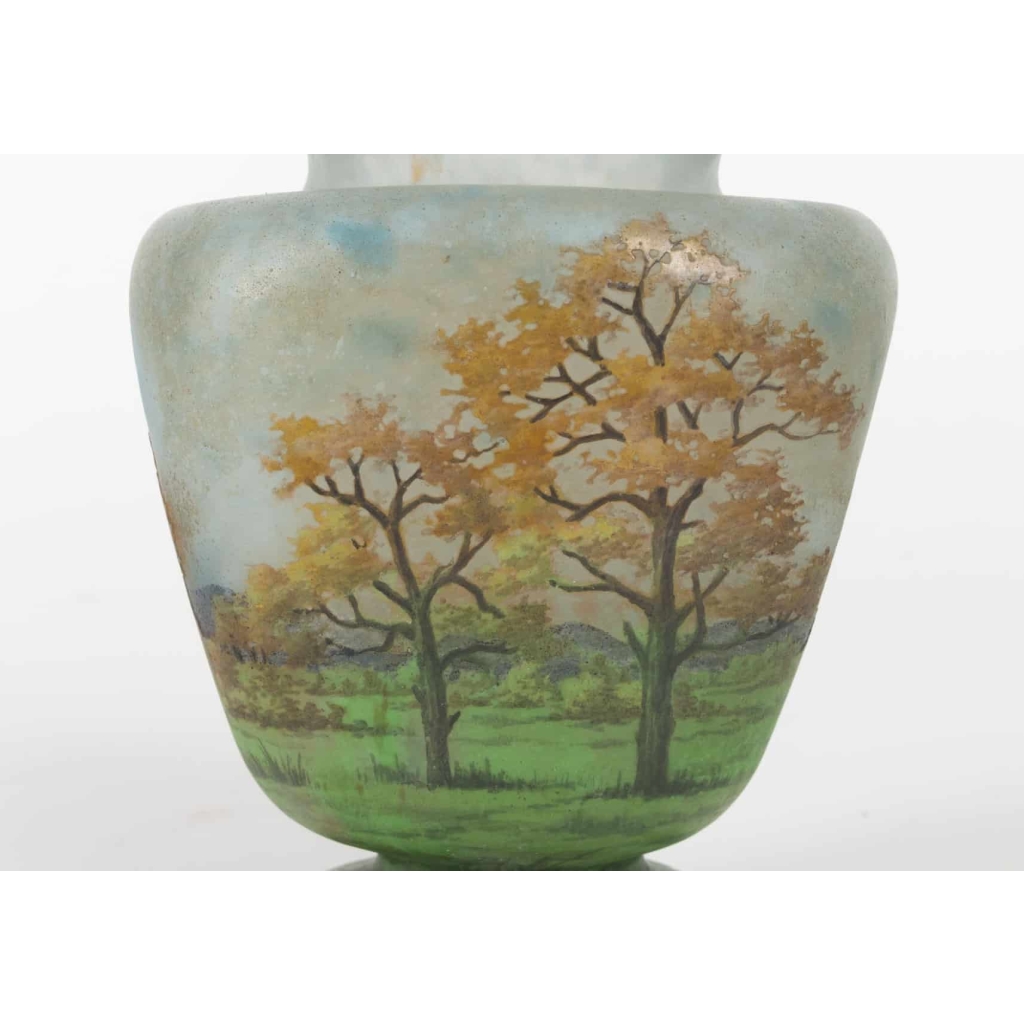 Vase signé DAUM Nancy | Biron Vase signé DAUM Nancy