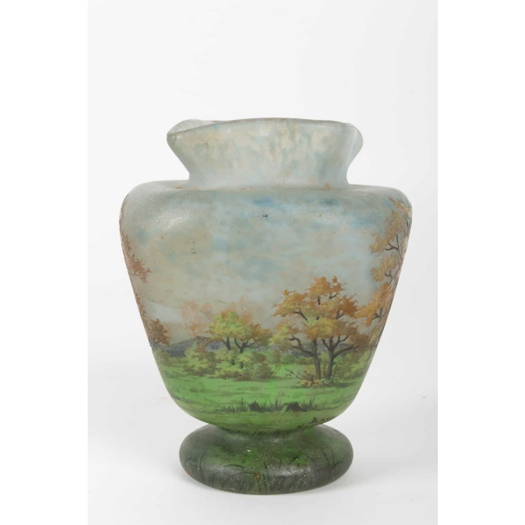 Vase signé DAUM Nancy | Biron Vase signé DAUM Nancy