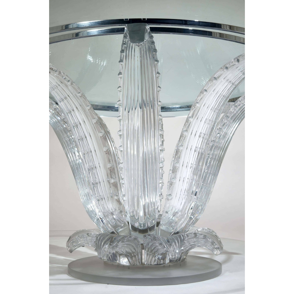 CRISTAL LALIQUE Table » Cactus » | Biron CRISTAL LALIQUE Table " Cactus"