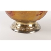 Vase de DAUM NANCY AUX AUBEPINES SUR PIED EN ARGENT