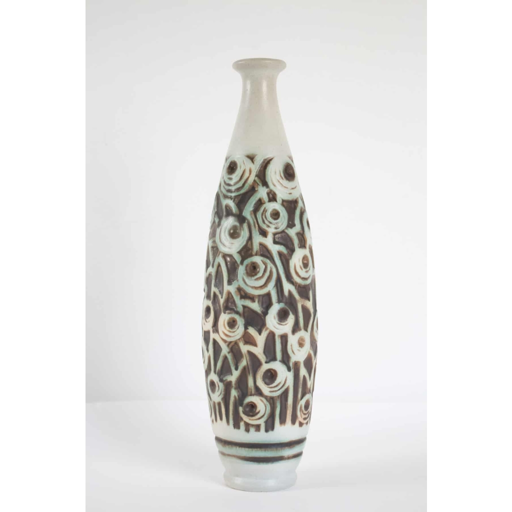 Vase en céramique signé Joseph Mougin | Biron |||||