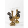 Paire de vases en bronze Napoléon III