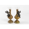 Paire de vases en bronze Napoléon III