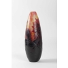 Vase de DAUM Nancy aux Dahlias époque 1900