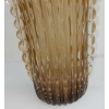 1970′ Paire De Vases Cristal Murano Fumés Et Or Toso Signés | Biron 1970' Paire De Vases Cristal Murano Fumés Et Or Toso Signés