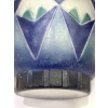 Vase « Palmettes » pâte de verre bleue, turquoise et blanche de Gabriel ARGY-ROUSSEAU | Biron Vase "Palmettes" pâte de verre bleue, turquoise et blanche de Gabriel ARGY-ROUSSEAU