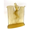 Statuette « Suzanne » verre jaune de René LALIQUE | Biron Statuette "Suzanne" verre jaune de René LALIQUE