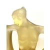 Statuette « Suzanne » verre jaune de René LALIQUE | Biron Statuette "Suzanne" verre jaune de René LALIQUE