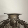 Vase "Penthièvre" verre blanc patiné sépia de René LALIQUE