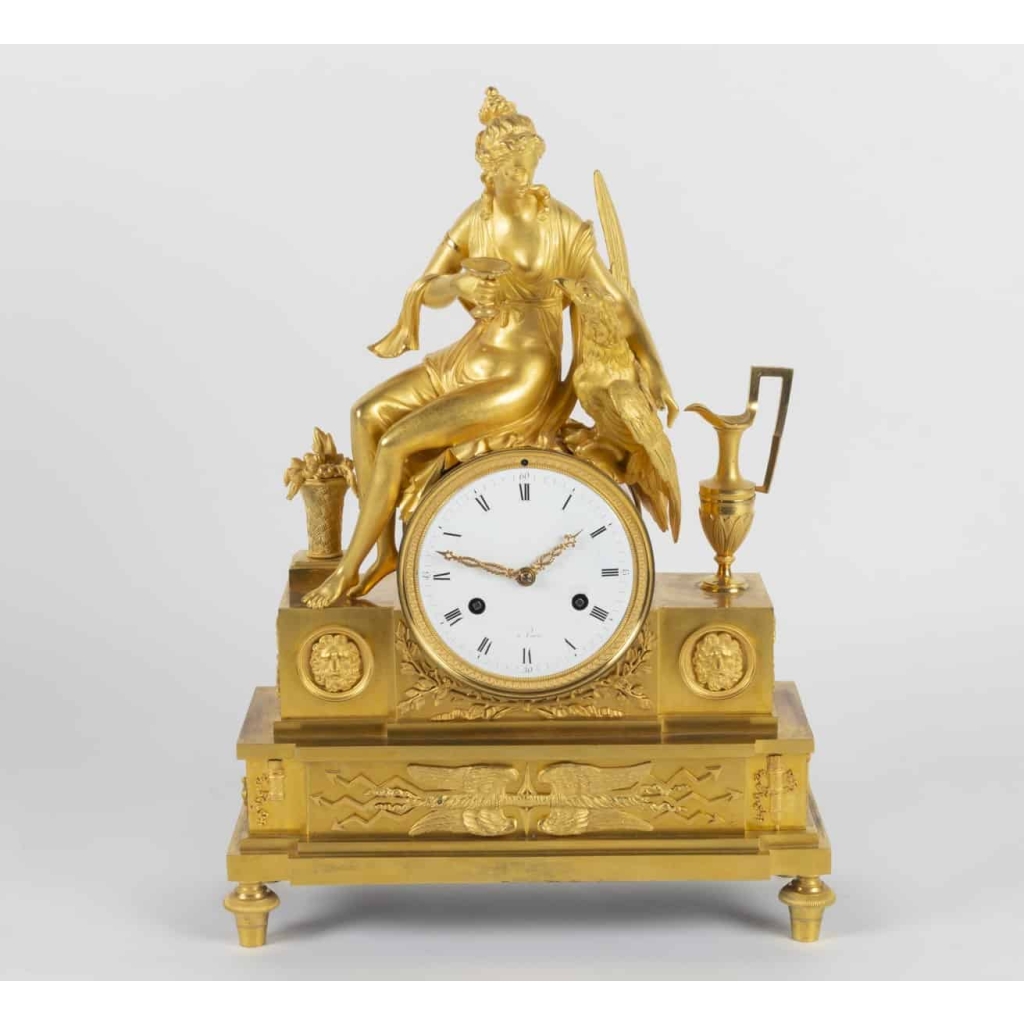 Pendule d’époque 1er Empire (1804 – 1815). | Biron |||||