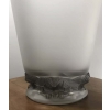 Vase « Frise Aigles » verre blanc patiné gris de René LALIQUE | Biron Vase "Frise Aigles" verre blanc patiné gris de René LALIQUE
