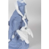 Paire de Biscuits Léda et le cygne, Léda et l’aigle 1870 | Biron Paire de Biscuits Léda et le cygne, Léda et l'aigle 1870