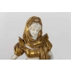 Groupe :Napoléon Ier et ses proches (porcelaine blanche et or )19e siècle | Biron Groupe :Napoléon Ier et ses proches (porcelaine blanche et or )19e siècle