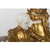 Groupe :Napoléon Ier et ses proches (porcelaine blanche et or )19e siècle | Biron Groupe :Napoléon Ier et ses proches (porcelaine blanche et or )19e siècle