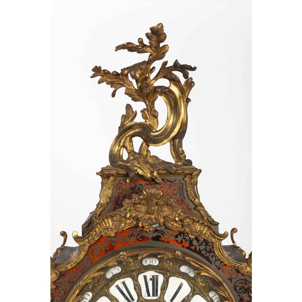 Important Cartel époque Napoléon III, cadran signé de Gorini Doleau à Poitiers | Biron Important Cartel époque Napoléon III, cadran signé de Gorini Doleau à Poitiers