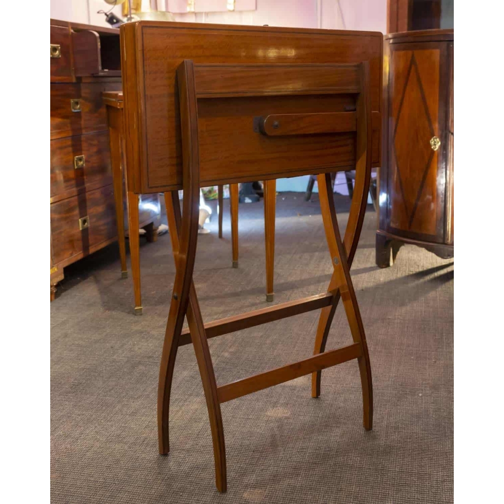 Bureau d’officier de militaire de campagne 19e siècle | Biron Bureau d'officier de militaire de campagne 19e siècle