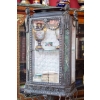 Vitrine en bronze et marbre vert Napoléon III | Biron Vitrine en bronze et marbre vert Napoléon III