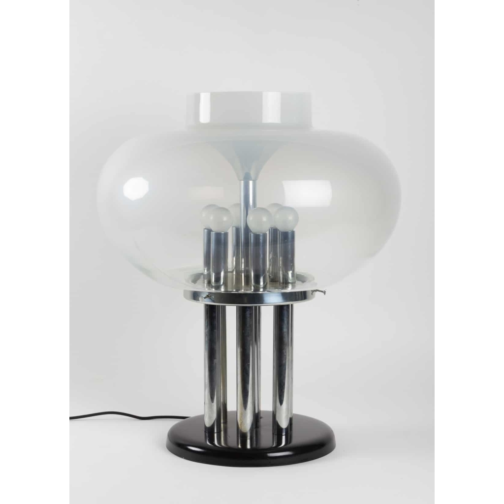 Lampe italienne « Vistosi » en verre soufflé | Biron ||||||||||