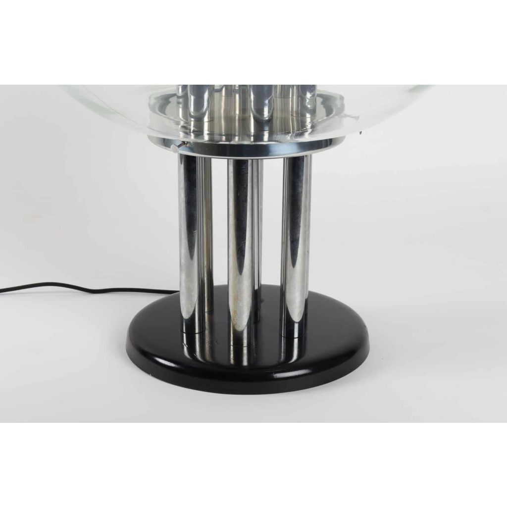 Lampe italienne « Vistosi » en verre soufflé | Biron Lampe italienne "Vistosi" en verre soufflé