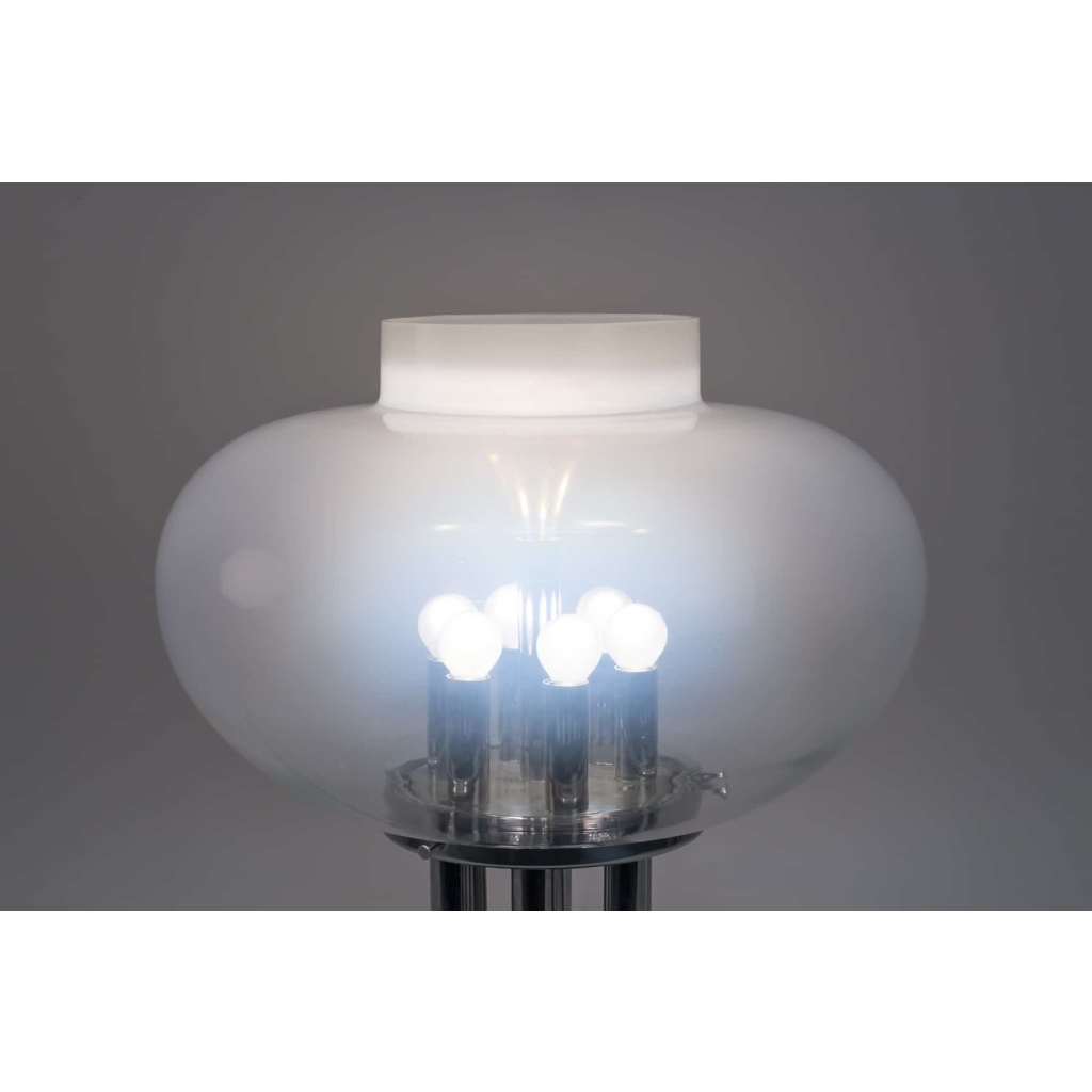 Lampe italienne « Vistosi » en verre soufflé | Biron Lampe italienne "Vistosi" en verre soufflé